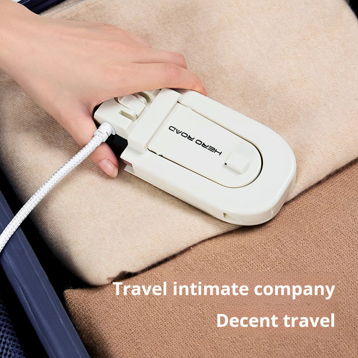 Compact Portable Low-Power Folding Iron