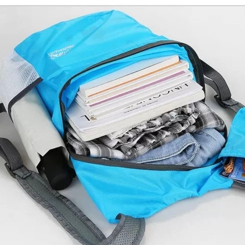 Portable Outdoor Folding Compression Backpack