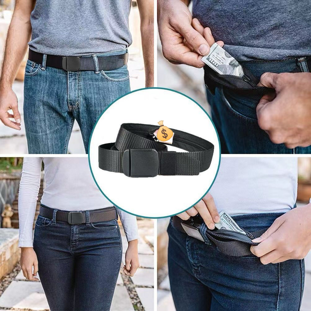 Money-Hiding Anti-Theft Belt
