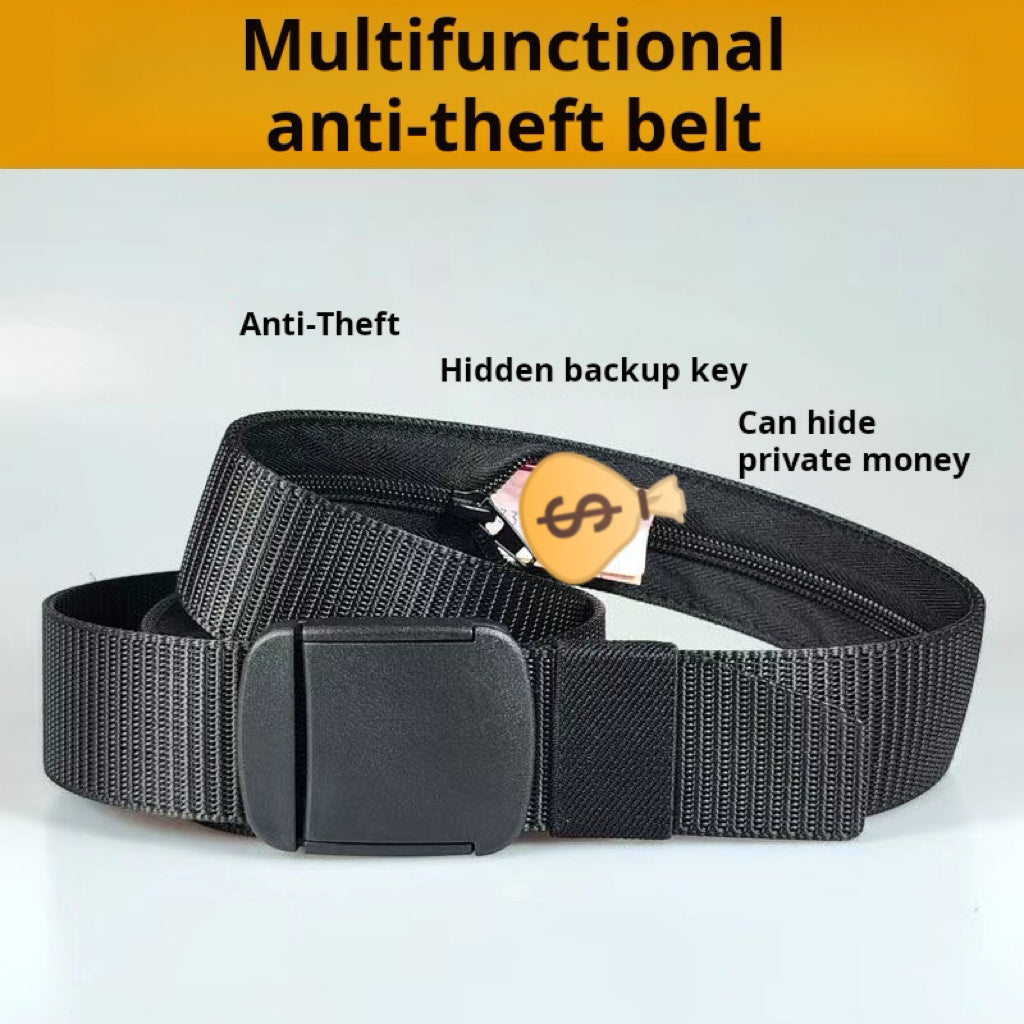 Money-Hiding Anti-Theft Belt
